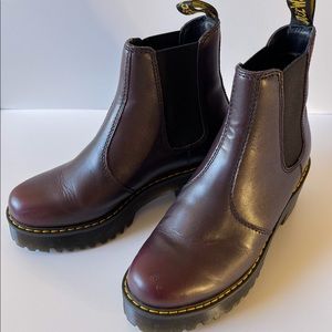 Dr Martens Rometty in Burgundy Size 7